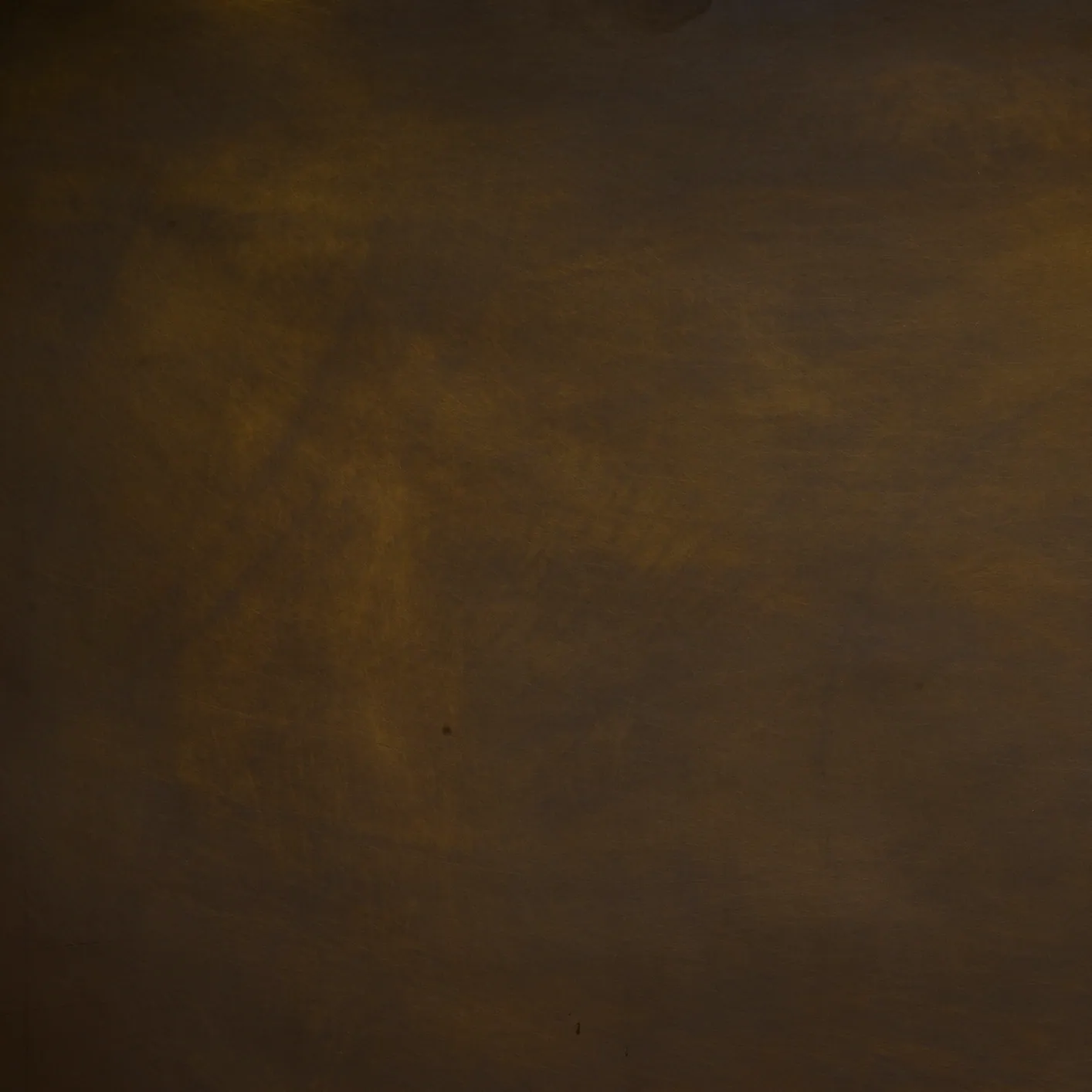 Detail of a dark brass surface