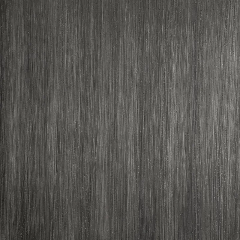 Aluminum swatch: smooth striped brushed