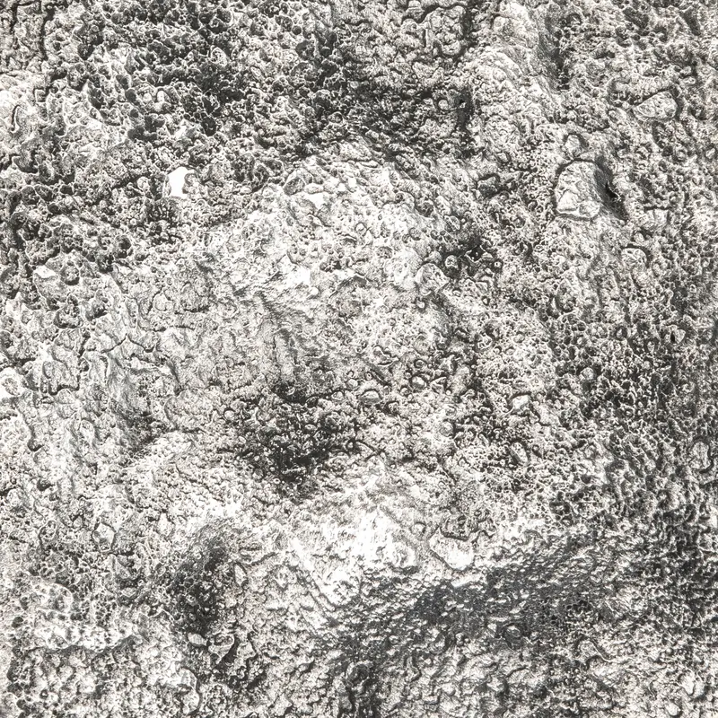 Aluminum swatch: yosemite erosion brushed